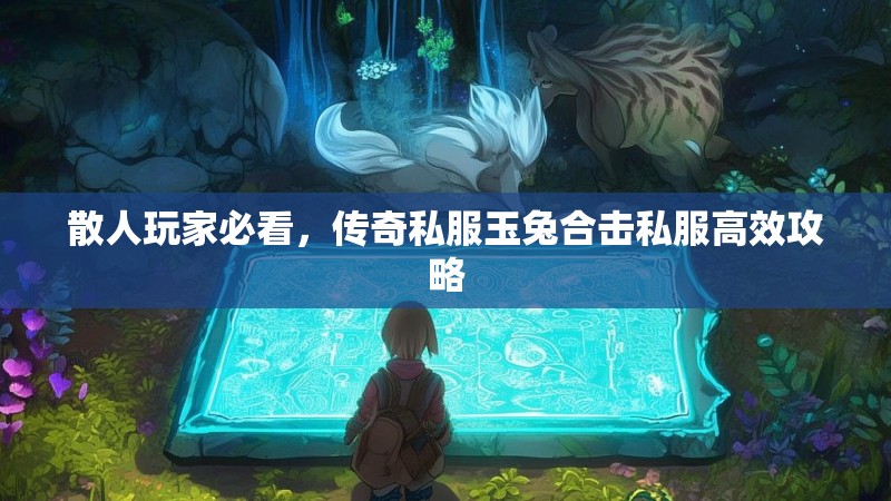 散人玩家必看，传奇私服玉兔合击私服高效攻略