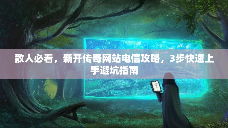 散人必看，新开传奇网站电信攻略，3步快速上手避坑指南