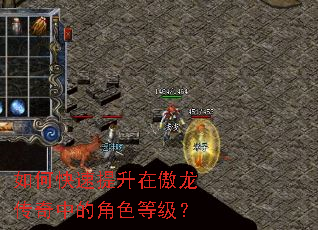 如何快速提升在傲龙传奇中的角色等级？
