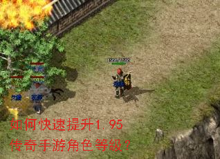 如何快速提升1.95传奇手游角色等级？