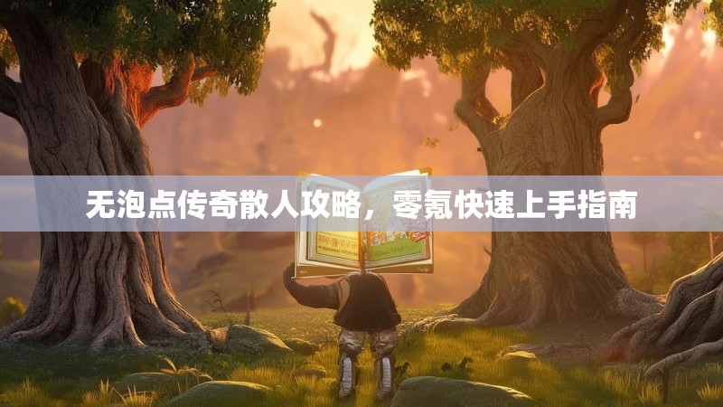 无泡点传奇散人攻略，零氪快速上手指南