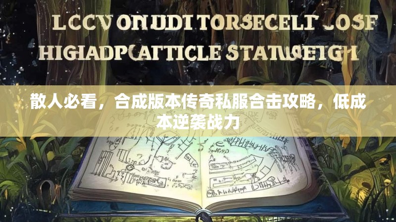 散人必看，合成版本传奇私服合击攻略，低成本逆袭战力