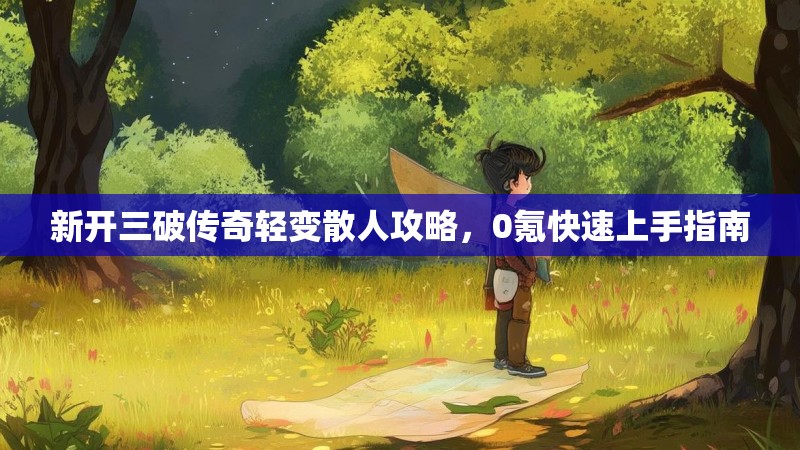 新开三破传奇轻变散人攻略，0氪快速上手指南