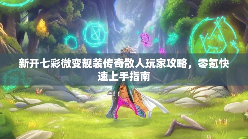 新开七彩微变靓装传奇散人玩家攻略，零氪快速上手指南