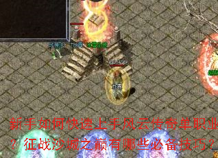 新手如何快速上手风云传奇单职业？征战沙城之巅有哪些必备技巧？