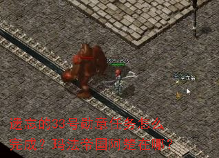 遗忘的33号勋章任务怎么完成？玛法帝国阿楚在哪？