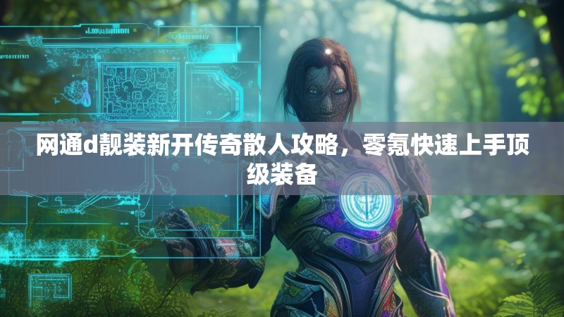 网通d靓装新开传奇散人攻略，零氪快速上手顶级装备
