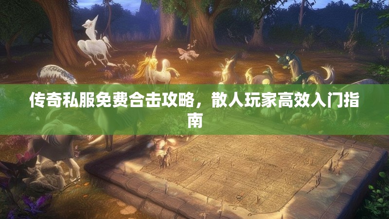 传奇私服免费合击攻略，散人玩家高效入门指南