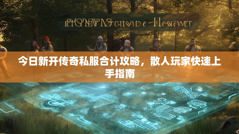 今日新开传奇私服合计攻略，散人玩家快速上手指南