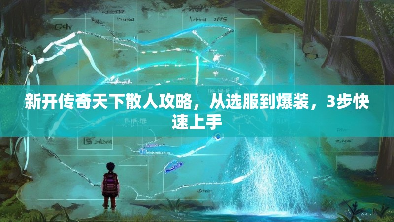新开传奇天下散人攻略，从选服到爆装，3步快速上手