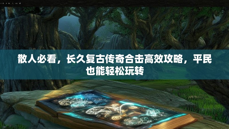 散人必看，长久复古传奇合击高效攻略，平民也能轻松玩转