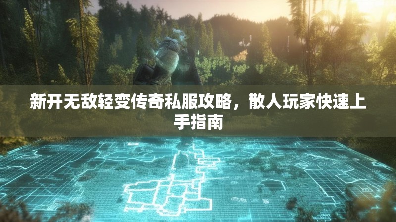 新开无敌轻变传奇私服攻略，散人玩家快速上手指南