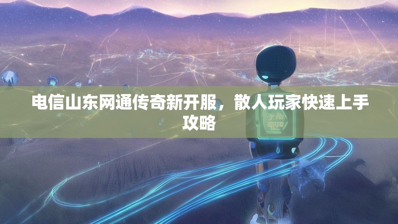 电信山东网通传奇新开服，散人玩家快速上手攻略