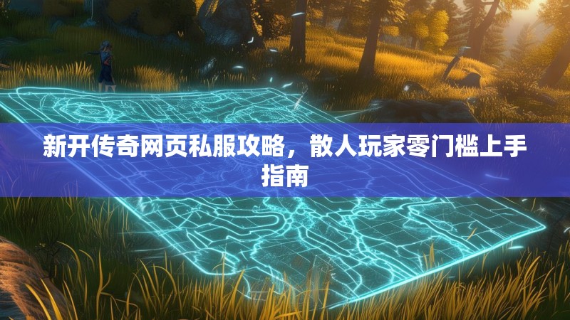 新开传奇网页私服攻略，散人玩家零门槛上手指南