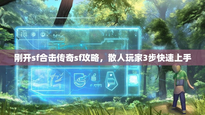 刚开sf合击传奇sf攻略，散人玩家3步快速上手