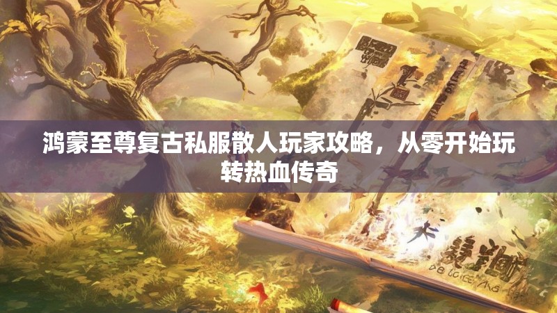 鸿蒙至尊复古私服散人玩家攻略，从零开始玩转热血传奇