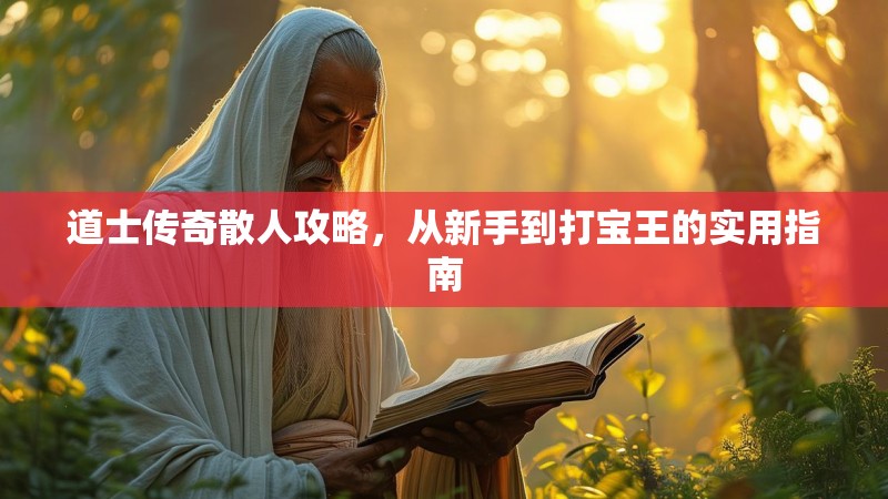 道士传奇散人攻略，从新手到打宝王的实用指南