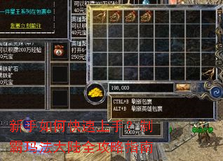 新手如何快速上手？制霸玛法大陆全攻略指南