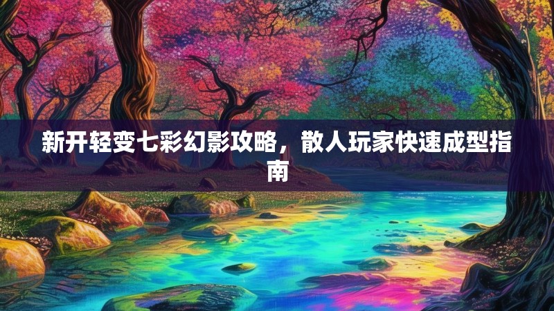 新开轻变七彩幻影攻略，散人玩家快速成型指南