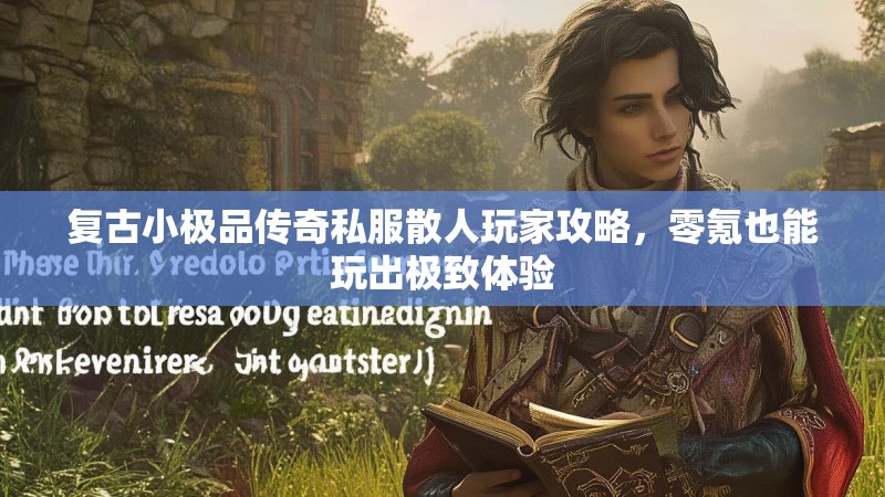 复古小极品传奇私服散人玩家攻略，零氪也能玩出极致体验