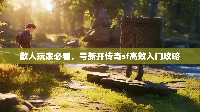 散人玩家必看，号新开传奇sf高效入门攻略