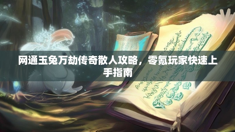 网通玉兔万劫传奇散人攻略，零氪玩家快速上手指南