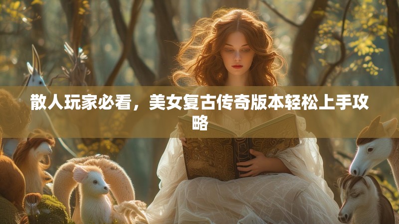 散人玩家必看，美女复古传奇版本轻松上手攻略