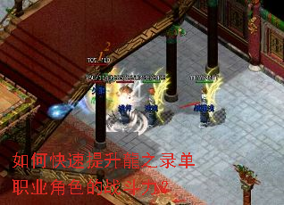 如何快速提升龍之录单职业角色的战斗力? 如何快速提升龍之录单职业角色的战斗力?