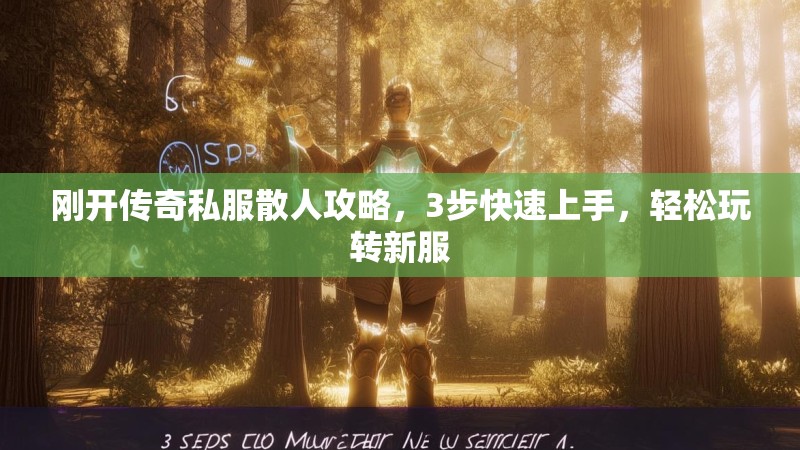 刚开传奇私服散人攻略，3步快速上手，轻松玩转新服