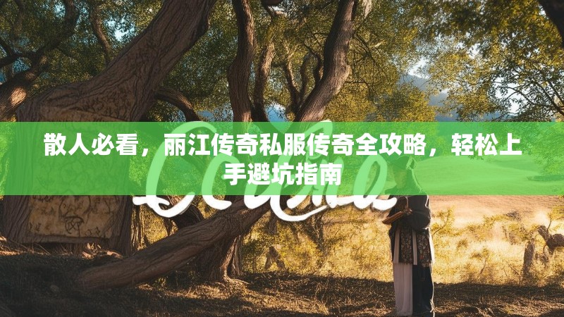 散人必看，丽江传奇私服传奇全攻略，轻松上手避坑指南